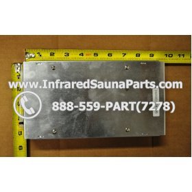 COMPLETE CONTROL POWER BOX WITH CONTROL PANEL - COMPLETE CONTROL POWER BOX NIRVANA SAUNAS 110V  220V SN20051124185 WITH CIRCUIT BOARD SN 20051124279 AND FACEPLATE AND REMOTE CONTROL 21