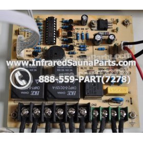 COMPLETE CONTROL POWER BOX WITH CONTROL PANEL - COMPLETE CONTROL POWER BOX PRECISION THERAPY INFRARED SAUNA STYLE 1 WITH ONE CONTROL PANEL 8