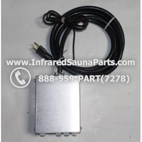 COMPLETE CONTROL POWER BOX WITH CONTROL PANEL - COMPLETE CONTROL POWER BOX AIRWALL WITHOUT HIGH LIMIT SWITCH WITH TWO CONTROL PANEL 2