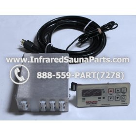 COMPLETE CONTROL POWER BOX WITH CONTROL PANEL - COMPLETE CONTROL POWER BOX ACC-100-PL-D WITHOUT HIGH LIMIT SWITCH WITH ONE CONTROL PANEL 12