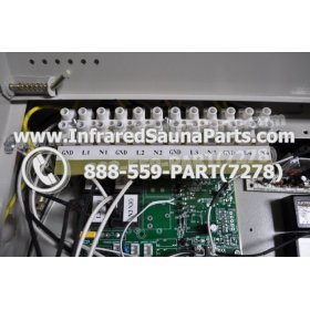 COMPLETE CONTROL POWER BOX WITH CONTROL PANEL - COMPLETE CONTROL POWER BOX 110V / 120V 9600 WATTS WITH COMPLETE WIRING HARNESS WITH ONE CONTROL PANEL 14