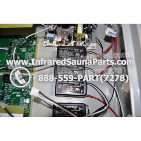 COMPLETE CONTROL POWER BOX WITH CONTROL PANEL - COMPLETE CONTROL POWER BOX 110V / 120V 9600 WATTS WITH COMPLETE WIRING HARNESS WITH ONE CONTROL PANEL 16