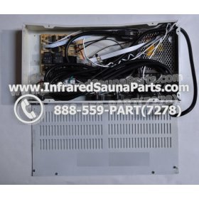 COMPLETE CONTROL POWER BOX WITH CONTROL PANEL - COMPLETE CONTROL POWER BOX GAIA INFRARED SAUNA STYLE 1 WITH ONE CONTROL PANEL 6